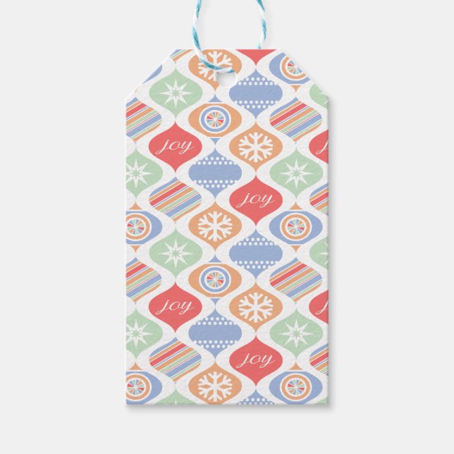 Retro Cheer Geschenkanhänger (Vorderseite)