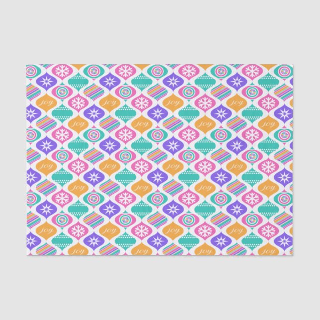 Retro Cheer (Joy Pop) Seidenpapier (Vorderseite)