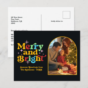 Retro Cheer Merry und Bright Retro Weihnachten
