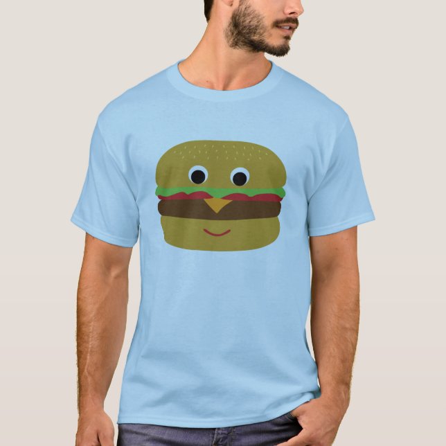 Retro Cheeseburger T-Shirt (Vorderseite)
