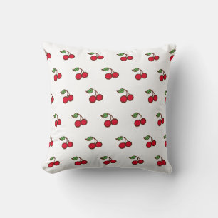 Retro Cherry Pillow Kissen