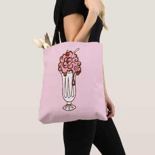 Retro Cherry Soda Tote Bag