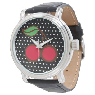 Retro Cherry Watch Armbanduhr
