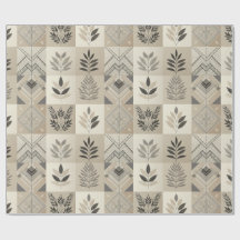 Retro Chic Geometric Elegantes Tribal Muster