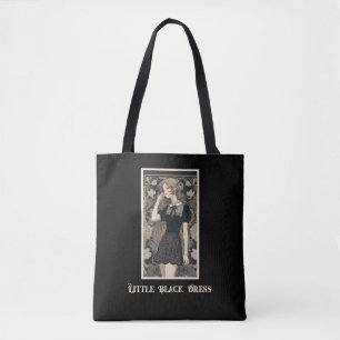 Retro-Chic-LBD-Kleines Schwarzes-Tasche