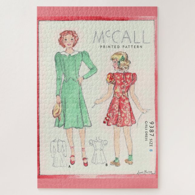 Retro Chic Puzzle (Vertikal)