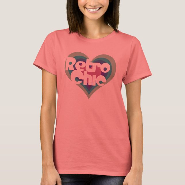Retro Chic T-Shirt (Vorderseite)