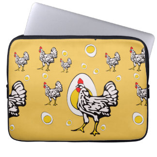 Retro Chickens Laptopschutzhülle