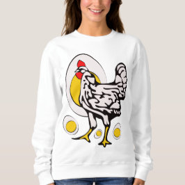 Retro Chickens Sweatshirt