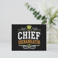 Retro Chief Shenanigator Lucky Leprechaun Hat