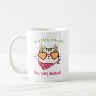 Retro Chill Cat Anpassbare Persönliche Einstellung Kaffeetasse