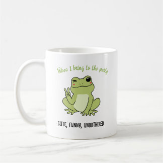 Retro Chill Frog Anpassbare Persönliche Tasse