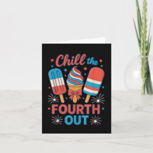 Retro Chill The 4out Patriotic Ice Creme Juli F Karte