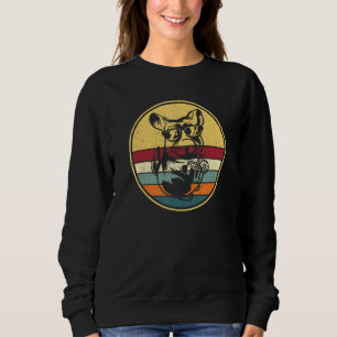 Retro Chinchilla Pet Rodent Sonnenbrille - Vintag Sweatshirt