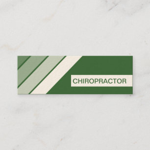 Retro CHIROPRACTOR Mini Visitenkarte