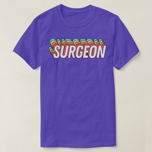 Retro-Chirurgen T-Shirt (Design vorne)