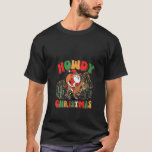 Retro Christmas Cowboy Santa Claus Xmas Howdy Ligh T-Shirt<br><div class="desc">Retro Christmas Cowboy Santa Claus Xmas Howdy Lights Western V Neck</div>