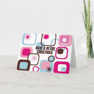 Retro Christmas Feiertagskarte