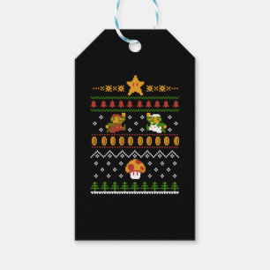 Retro Christmas Geschenkanhänger