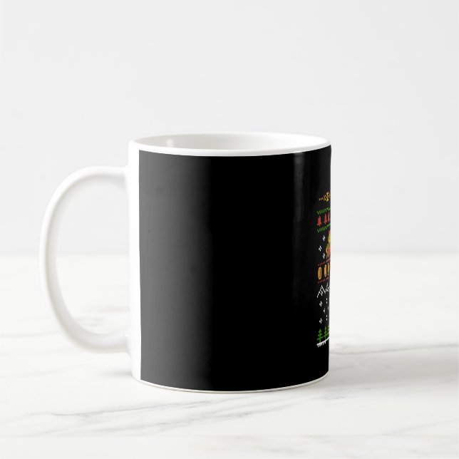 Retro Christmas Kaffeetasse (Links)