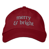 Retro Christmas Pink Red Merry Bright Custom Chic