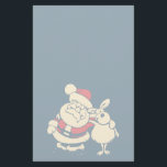 Retro Christmas Santa und sein Reindeer Buddy Briefpapier<br><div class="desc">Feierliche Weihnachten Weihnachten im Retro-Stil gemacht. Der Weihnachtsmann und einer seiner geliebten Rentiere,  ihre Arme um einander herum in einer freundlichen Pose.</div>