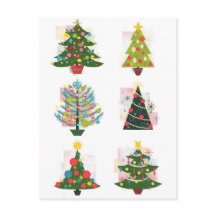 Retro Christmas Trees