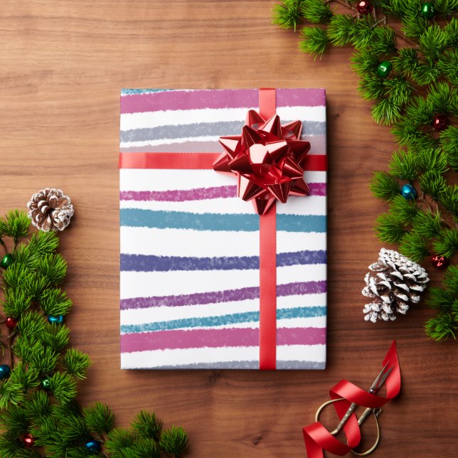 Retro Christmas Wraps Geschenkpapier (Feiertagsgeschenk)