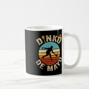 Retro Cinco De Mayo Picklell Player Dinking Dinko Kaffeetasse