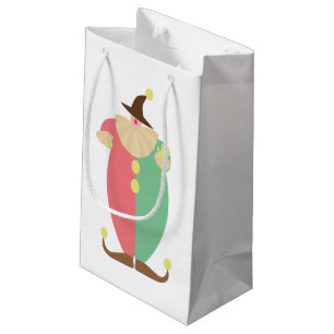 Retro Circus Clown Kleine Geschenktüte