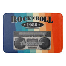 Retro Classic Boom Box Rock'n'Roll Musik Vintag