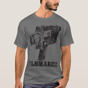 Retro Classic Camera Cameraman Filmmaker Geschenk T-Shirt