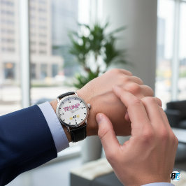 Retro Classic Minimalistisch Trump 47 Vintag Armbanduhr