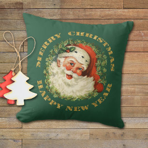 Retro Classic Santa Claus Kissen