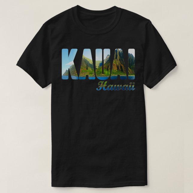 Retro Classic Vintag Summer Kauai Hawaii TShirt T (Design vorne)
