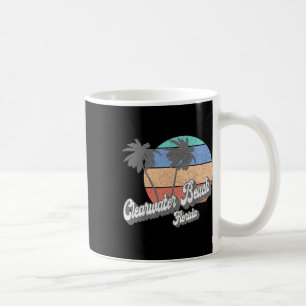 Retro Clearwater Beach Florida Fl Vintage Strand S Kaffeetasse