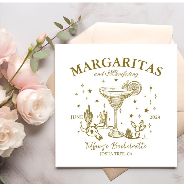 Retro Cocktails Junggeselinnen-Abschied Serviette (Von Creator hochgeladen)