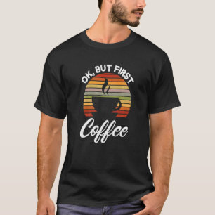Retro Coffee Coffee Drinker Barista T-Shirt