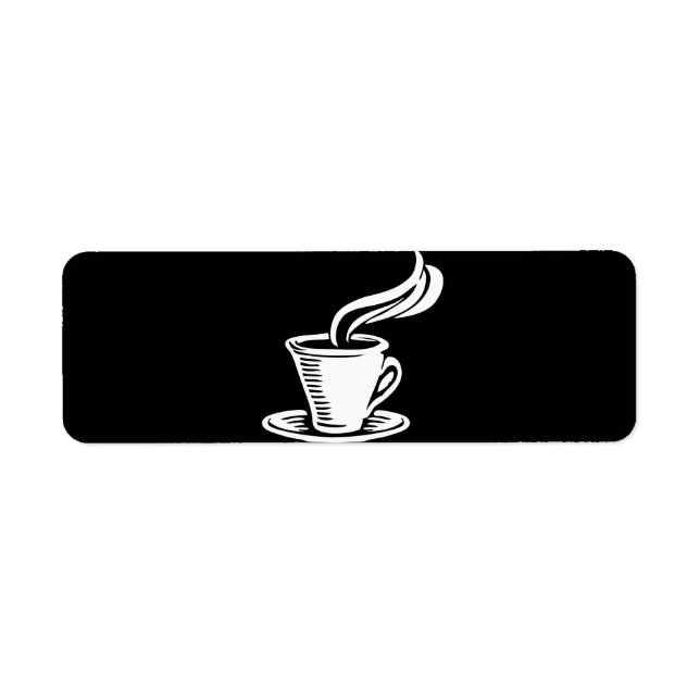 Retro Coffee Cup & Saucer (Vorne)