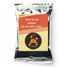 Retro Coffee Fevor Zwei Groovy Twins Kinderdusche