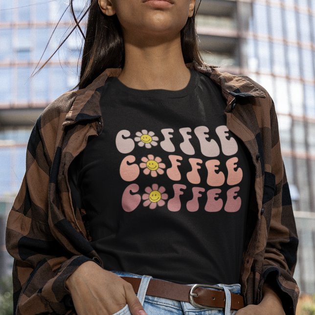 Retro Coffee Lover T-Shirt (Von Creator hochgeladen)