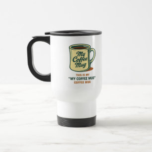 Retro Coffee Tasse Spaß Design
