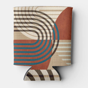 Retro Collage Wall Art: Folies Abstrakt Dosenkühler