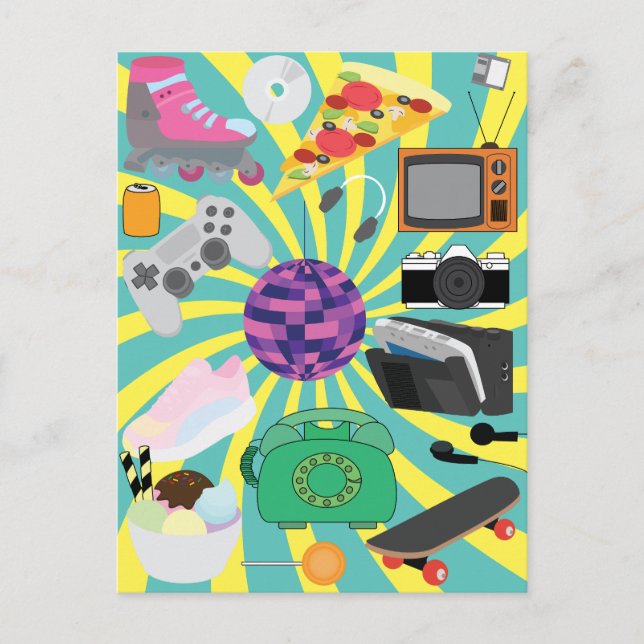 Retro Collection Postkarte (Vorderseite)