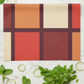 Retro Color Block Grill Küchentücher