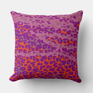 Retro Color Leopard Print Skin #16 Kissen