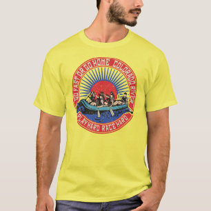 Retro Colorado River Rafting. T-Shirt
