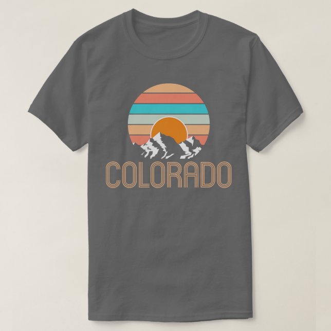 Retro Colorado T-Shirt (Design vorne)