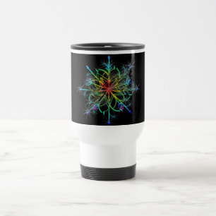 Retro Colored Star Reisebecher