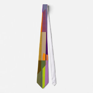 Retro Colorful Pop Art 2 Tie Krawatte